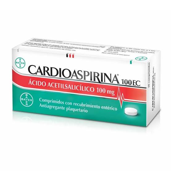 [Ácido acetilsalicílico] Cardioaspirina 100 mg x 20 comp