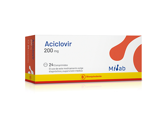 Aciclovir 200mg 24 comp