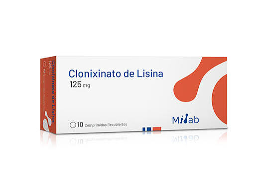 Clonixinato de lisina 125 mg x 10 comp - MILAB