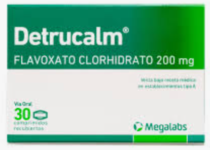 [Flavoxato Clorhidrato] Detrucalm 200 mg x 10 comp