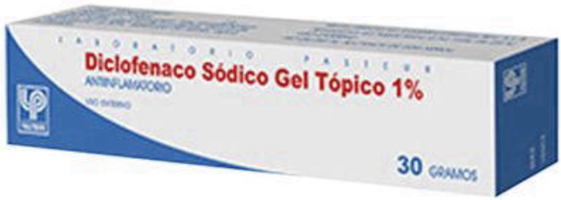 Diclofenaco Sódico Gel 1% 30 gr - Pasteur