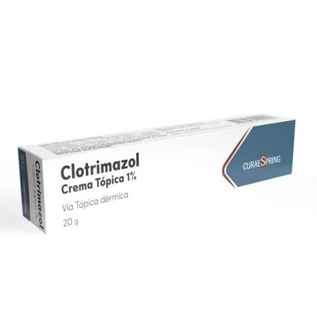 Clotrimazol 1% crema x 20 gr - CuraeSpring