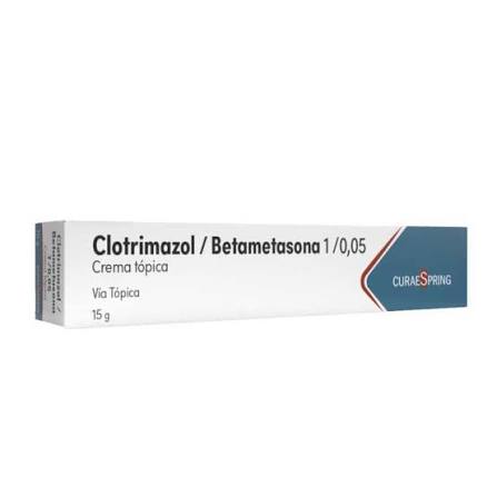 Clotrimazol/ Betametasona 1/0,05 Crema x 15 g - CuraeSpring