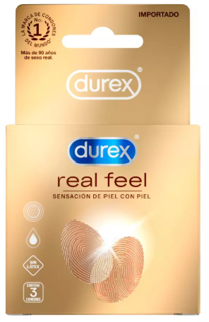 Durex Real Feel x 3 uni