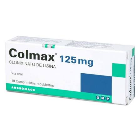 Colmax 125 mg x 10 comp