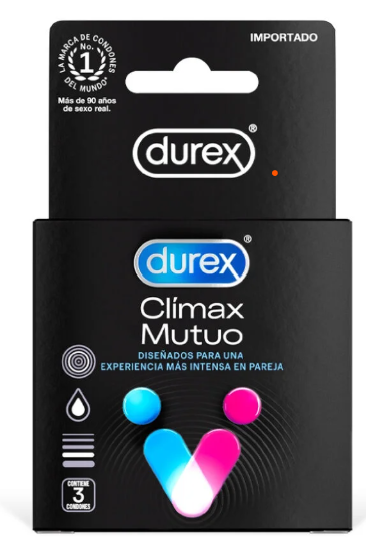 Durex Climax Mutuo x 3 uni