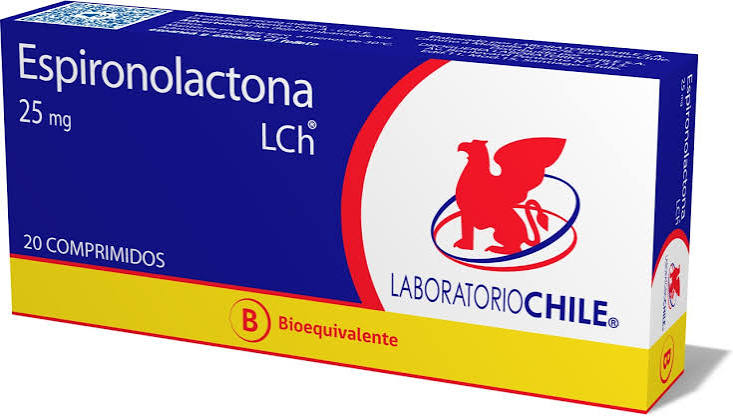 Espironolactona 25 mg x 30 comp - Lab Chile
