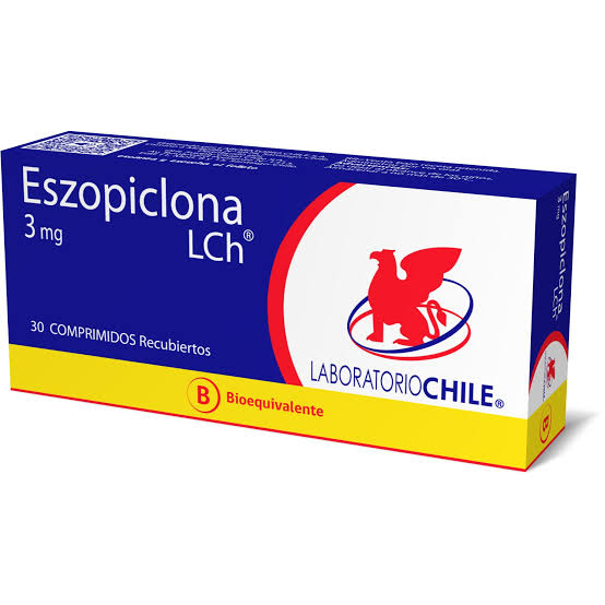 [Eszopiclona] Eszopiclona 3 mg x 30 comp - Lab Chile