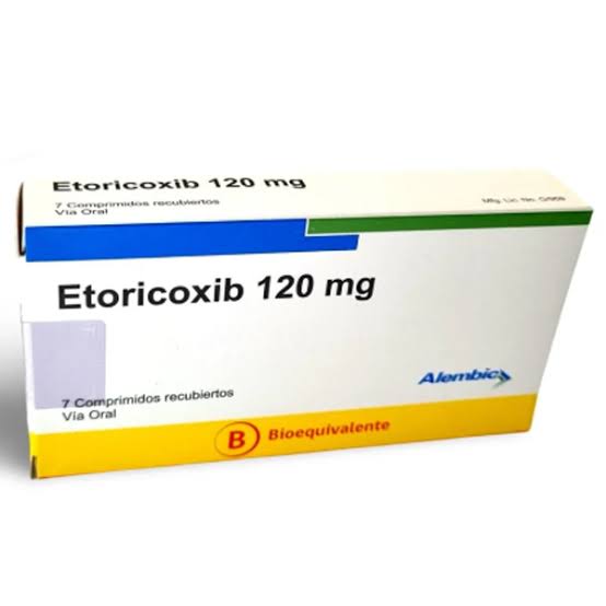 Etoricoxib 120 mg x 30 comp - Alembic