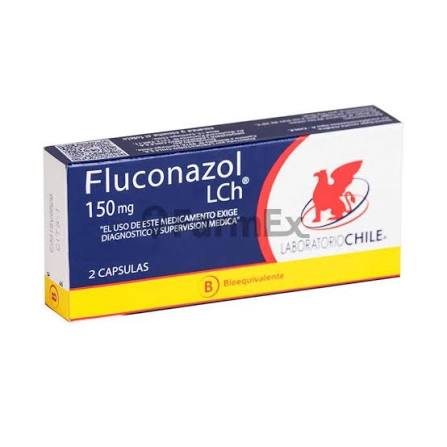 Fluconazol 150 mg x 2 cáps - Lab Chile