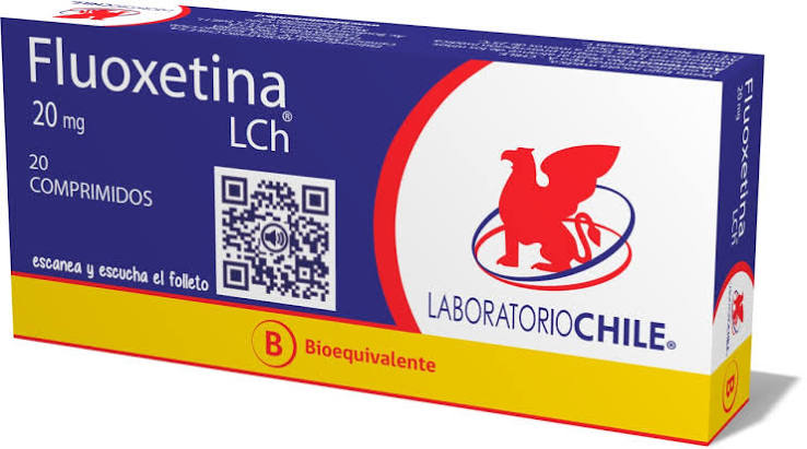 Fluoxetina 20 mg x 20 comp - Lab Chile