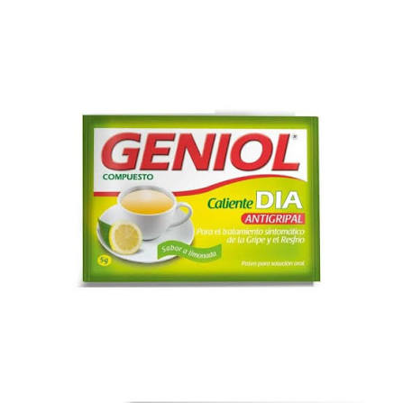 [Paracetamol/noscapina/cafeina] Geniol sobre Día