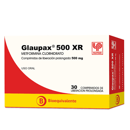 Glaupax XR 500 mg x 30 comp