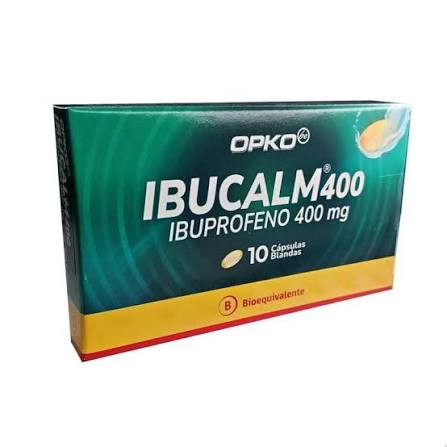 [Ibuprofeno] Ibucalm 400 mg x 10 cáps