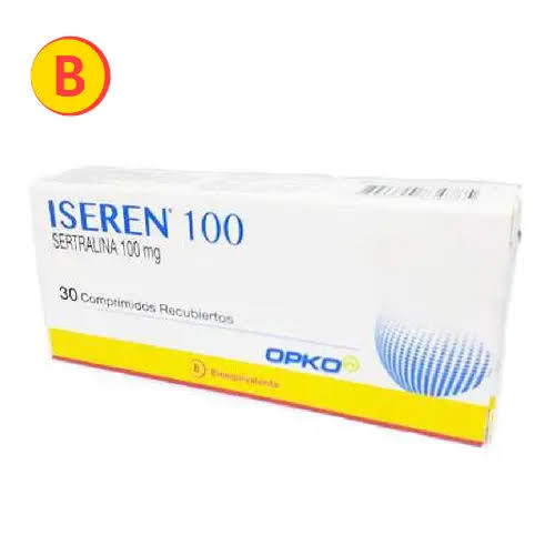 [Sertralina] Iseren 100 mg x 30 comp