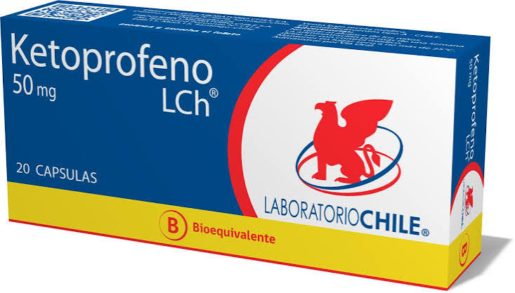 [ketoprofeno] Ketoprofeno 50 mg x 20 comp - Lab Chile