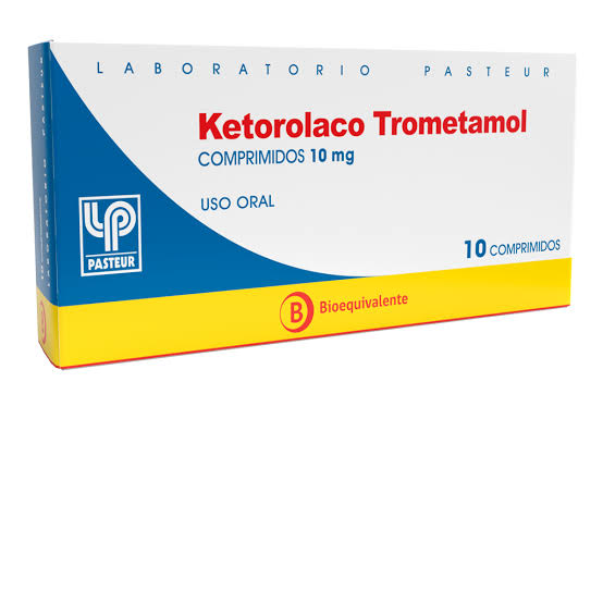 [Ketorolaco] Ketorolaco Trometamol 10 mg x 10 comp - Lab Pasteur