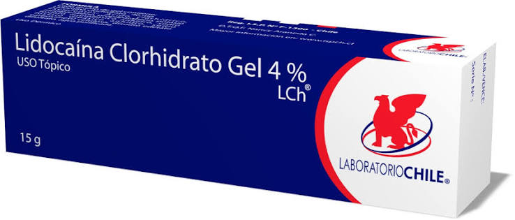 Lidocaína Clorhidrato 4% gel - Lab Chile