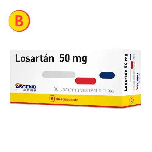 Losartan 50 mg x 30 comp - ASCEND