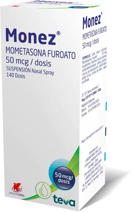 Monez 50 mcg susp nasal x 140 dosis