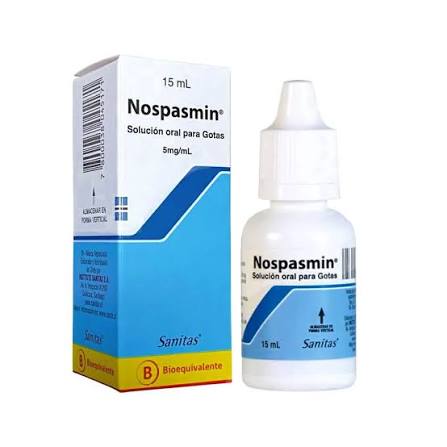 Nospasmin gotas x 15 mL