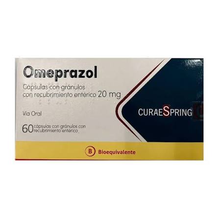 Omeprazol 20 mg x 30 comp - CURAESPRING