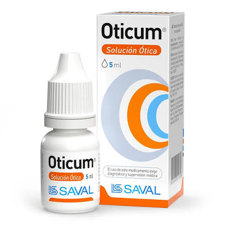 Oticum sol. Ótica x 5 mL