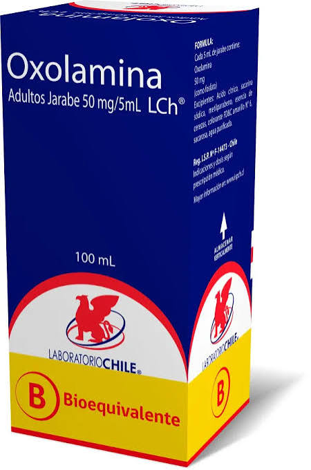 Oxolamina Adulto 50mg/5mL x 100 mL - Lab Chile