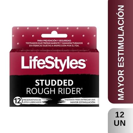 PRESERV LIFESTYLES STUDDED X 12 (DM)