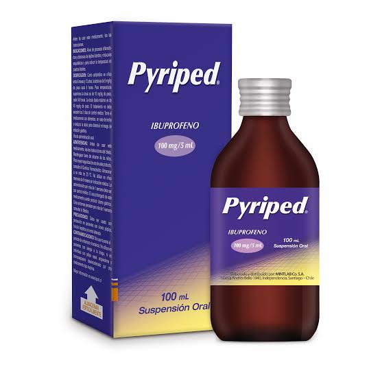 PYRIPED SUS 100 MG X 100 ML