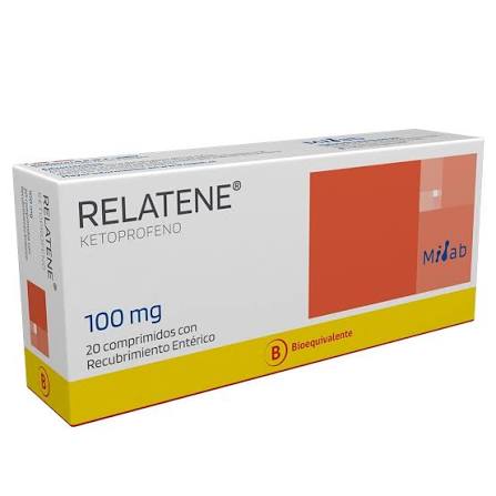 [ketoprofeno] Relatene 100 mg x 20 comp