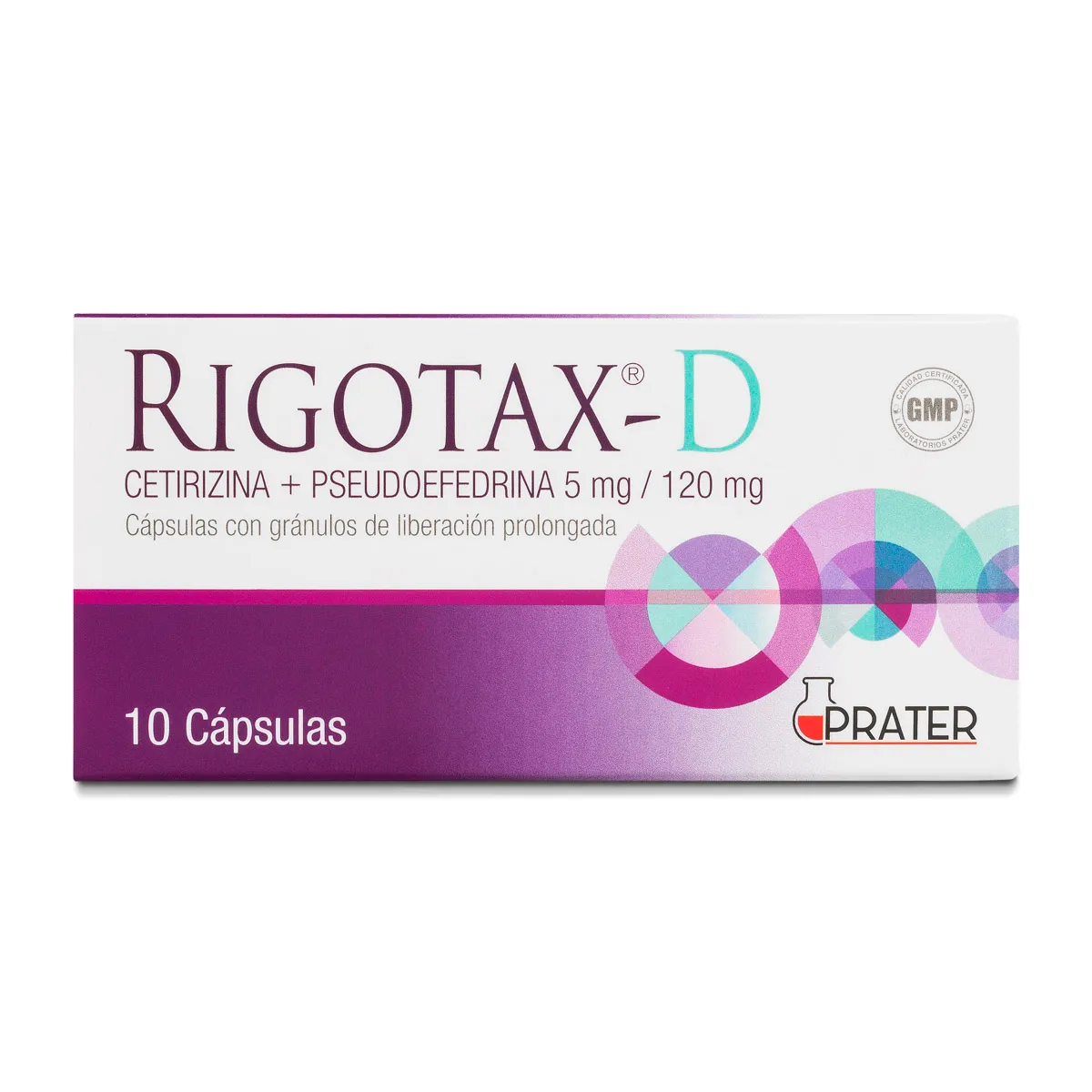 Rigotax-D 5mg/120mg x 10 comp