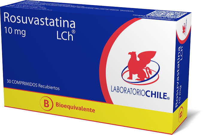 Rosuvastatina 10 mg x 30 comp - Lab Chile