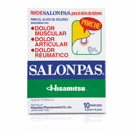 [Salicilato de metilo] Salonpas x 10 parches