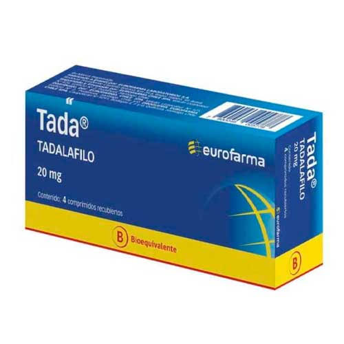 Tada 20 mg x 4 comp