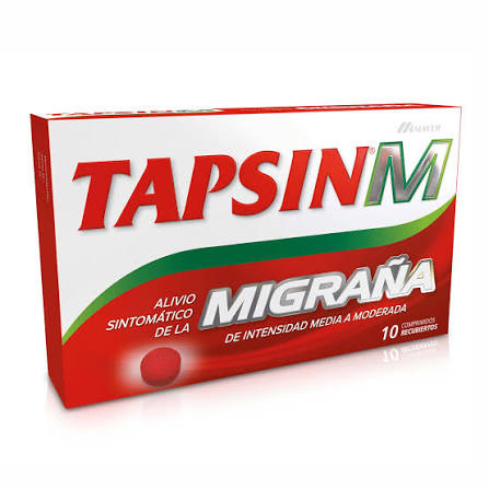[Paracetamol/ac ascorbico/cafeina] Tapsin migraña x 10 comp