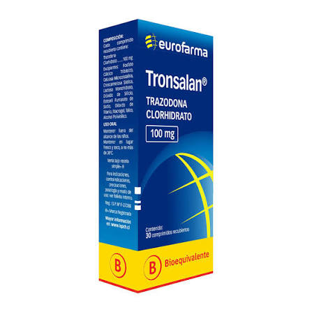 [Trazodona] TRONSALAN COM 100 MG X 30 comp