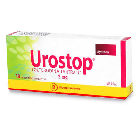 [Tolterodina] UROSTOP COM 2 MG X 30 COMP