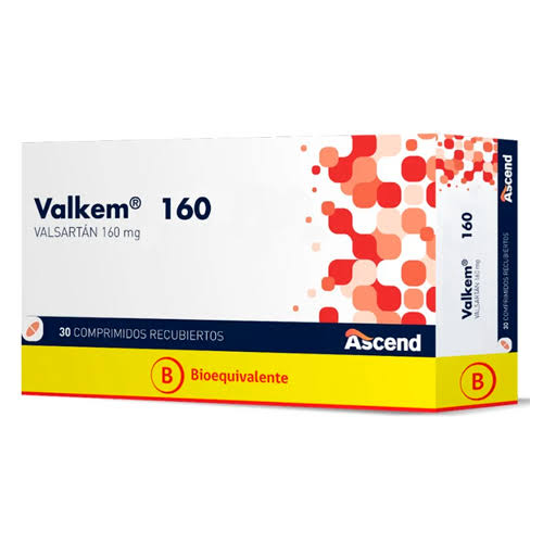 VALKEM COM 160 MG X 30 COMP (BE)