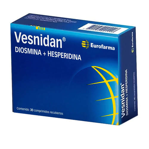 VESNIDAN COM 500 MG X 30 COMP
