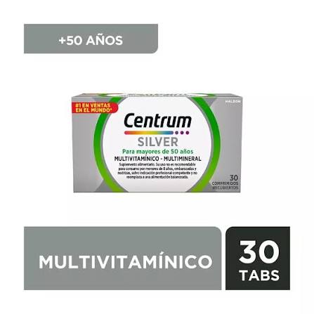 [Vitamina] CENTRUM SILVER COM X 30