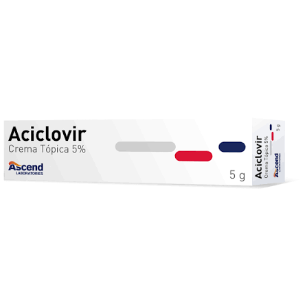Aciclovir  crema 5% x 5 gr