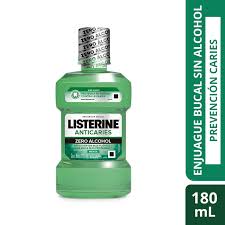 LISTERINE ANTICARIES ZERO ENJ X 180 ML