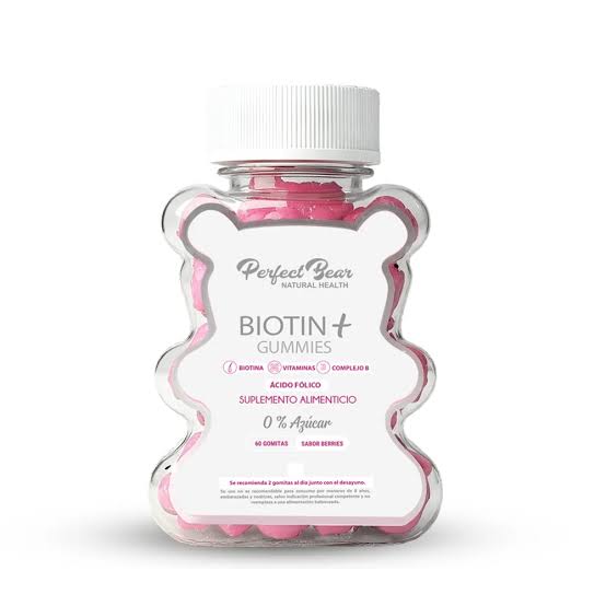 [biotina] BIOTIN + ACIDO FOLICO SIN AZUCAR GOMITAS X 60 UND
