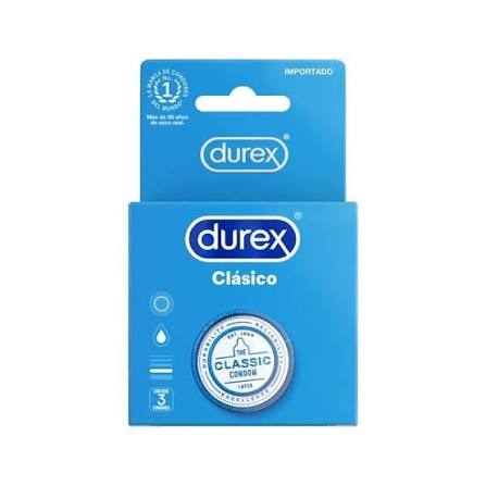 DUREX CLASICO X 3 PRESERV