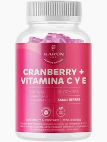CRANBERRY VITAMINA C VITAMINA E GOMITAS X 60 UND