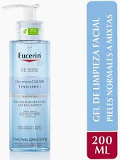EUCERIN DERMATOCLEAN GEL LIMPIADOR FACIAL X 200 ML