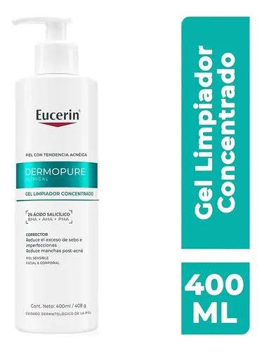 Triple Effect Cleansing Gel Eucerin Dermopure 400 Ml