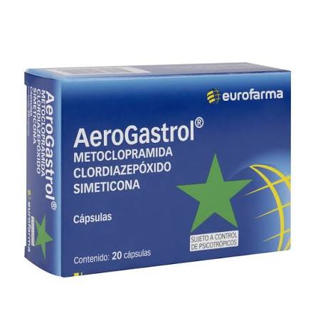 Aerogastrol x 20 cápsulas