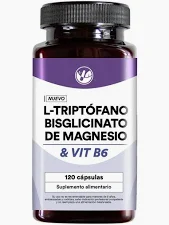 L-TRIPTOFANO & BISGLICINATO DE MAGNESIO & B6 CAP X 120 UND NF